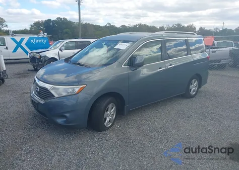 2012 Nissan Quest Sv z USA, uszkodzony, nr VIN JN8AE2KP5C9047850
